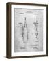 PP785-Slate Drafting Compass 1912 Patent Poster-Cole Borders-Framed Giclee Print