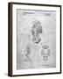 PP790-Slate Dynamic Fighter Toy Robot 1982 Patent Poster-Cole Borders-Framed Giclee Print