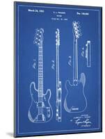 PP8 Blueprint-Borders Cole-Mounted Giclee Print