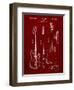 PP8 Burgundy-Borders Cole-Framed Giclee Print