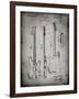 PP8 Faded Grey-Borders Cole-Framed Giclee Print