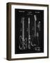 PP8 Vintage Black-Borders Cole-Framed Giclee Print