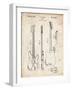 PP8 Vintage Parchment-Borders Cole-Framed Giclee Print