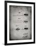 PP815-Faded Grey First Toothbrush Patent Poster-Cole Borders-Framed Giclee Print