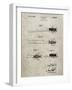 PP815-Sandstone First Toothbrush Patent Poster-Cole Borders-Framed Giclee Print