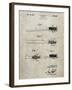 PP815-Sandstone First Toothbrush Patent Poster-Cole Borders-Framed Giclee Print