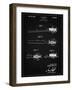 PP815-Vintage Black First Toothbrush Patent Poster-Cole Borders-Framed Giclee Print