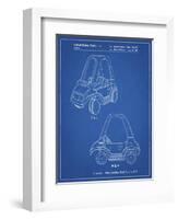 PP816-Blueprint Fisher Price Toy Car Patent Poster-Cole Borders-Framed Giclee Print