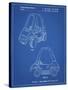 PP816-Blueprint Fisher Price Toy Car Patent Poster-Cole Borders-Stretched Canvas