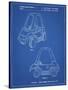 PP816-Blueprint Fisher Price Toy Car Patent Poster-Cole Borders-Stretched Canvas