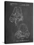 PP816-Chalkboard Fisher Price Toy Car Patent Poster-Cole Borders-Stretched Canvas