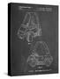 PP816-Chalkboard Fisher Price Toy Car Patent Poster-Cole Borders-Stretched Canvas