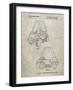 PP816-Sandstone Fisher Price Toy Car Patent Poster-Cole Borders-Framed Giclee Print