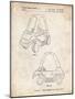 PP816-Vintage Parchment Fisher Price Toy Car Patent Poster-Cole Borders-Mounted Giclee Print