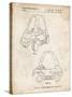 PP816-Vintage Parchment Fisher Price Toy Car Patent Poster-Cole Borders-Stretched Canvas