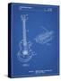 PP818-Blueprint Floyd Rose Guitar Tremolo Patent Poster-Cole Borders-Stretched Canvas