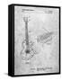 PP818-Slate Floyd Rose Guitar Tremolo Patent Poster-Cole Borders-Framed Stretched Canvas