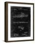 PP820-Black Grunge Flute 1908 Patent Poster-Cole Borders-Framed Premium Giclee Print