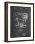 PP844-Chalkboard Ford Internal Combustion Engine Poster-Cole Borders-Framed Giclee Print