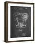 PP844-Chalkboard Ford Internal Combustion Engine Poster-Cole Borders-Framed Premium Giclee Print