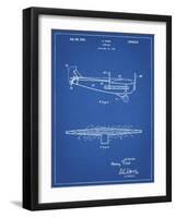 PP849-Blueprint Ford Tri-Motor Airplane "The Tin Goose" Patent Poster-Cole Borders-Framed Giclee Print