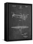 PP849-Chalkboard Ford Tri-Motor Airplane "The Tin Goose" Patent Poster-Cole Borders-Framed Stretched Canvas