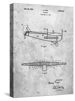 PP849-Slate Ford Tri-Motor Airplane "The Tin Goose" Patent Poster-Cole Borders-Stretched Canvas