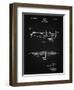 PP849-Vintage Black Ford Tri-Motor Airplane "The Tin Goose" Patent Poster-Cole Borders-Framed Giclee Print