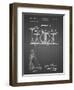 PP852-Black Grid Frank Ippolito Practice Drum Set Patent Poster-Cole Borders-Framed Giclee Print