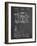 PP852-Chalkboard Frank Ippolito Practice Drum Set Patent Poster-Cole Borders-Framed Giclee Print