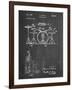 PP852-Chalkboard Frank Ippolito Practice Drum Set Patent Poster-Cole Borders-Framed Giclee Print