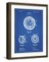 PP856-Blueprint Golf Ball 1902 Patent Poster-Cole Borders-Framed Giclee Print