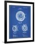 PP856-Blueprint Golf Ball 1902 Patent Poster-Cole Borders-Framed Giclee Print