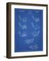 PP857-Blueprint Golf Club Head Patent Poster-Cole Borders-Framed Giclee Print