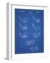 PP857-Blueprint Golf Club Head Patent Poster-Cole Borders-Framed Giclee Print