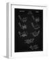 PP857-Vintage Black Golf Club Head Patent Poster-Cole Borders-Framed Premium Giclee Print