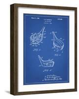 PP858-Blueprint Golf Fairway Club Head Patent Poster-Cole Borders-Framed Giclee Print