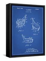 PP858-Blueprint Golf Fairway Club Head Patent Poster-Cole Borders-Framed Stretched Canvas