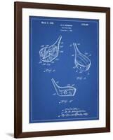 PP858-Blueprint Golf Fairway Club Head Patent Poster-Cole Borders-Framed Giclee Print