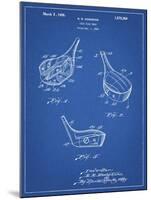 PP858-Blueprint Golf Fairway Club Head Patent Poster-Cole Borders-Mounted Giclee Print