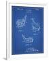 PP858-Blueprint Golf Fairway Club Head Patent Poster-Cole Borders-Framed Giclee Print