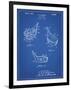 PP858-Blueprint Golf Fairway Club Head Patent Poster-Cole Borders-Framed Giclee Print