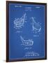 PP858-Blueprint Golf Fairway Club Head Patent Poster-Cole Borders-Framed Giclee Print