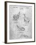 PP858-Slate Golf Fairway Club Head Patent Poster-Cole Borders-Framed Giclee Print