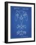 PP86-Blueprint Nintendo 64 Controller Patent Poster-Cole Borders-Framed Giclee Print