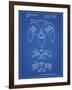 PP86-Blueprint Nintendo 64 Controller Patent Poster-Cole Borders-Framed Giclee Print