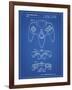 PP86-Blueprint Nintendo 64 Controller Patent Poster-Cole Borders-Framed Giclee Print