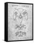 PP86-Slate Nintendo 64 Controller Patent Poster-Cole Borders-Framed Stretched Canvas