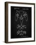 PP86-Vintage Black Nintendo 64 Controller Patent Poster-Cole Borders-Framed Giclee Print