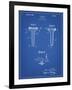 PP860-Blueprint Golf Tee Patent Poster-Cole Borders-Framed Giclee Print